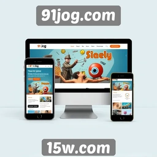 Desempenho do site 91jog.com em dispositivos móveis